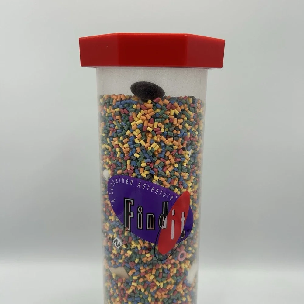 Find It A Contained Adventure Sensory Game In A Tube Red Calming Toy